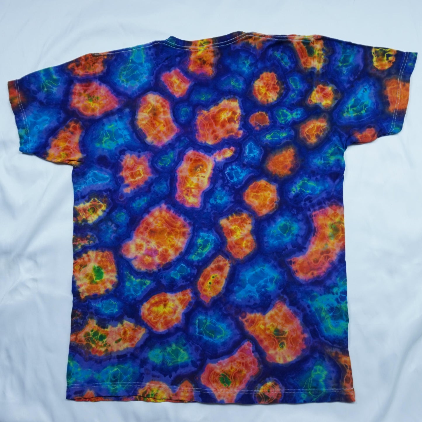 Large Tie-Dyed Tultex 202 Basic T-Shirt