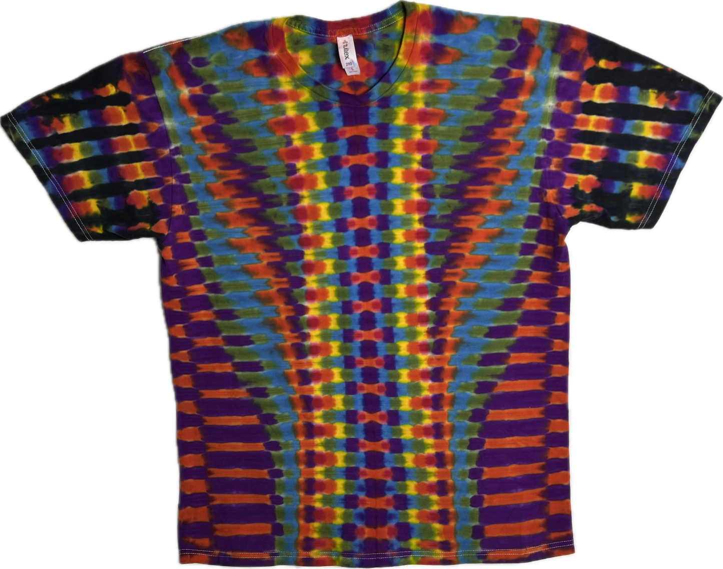 Large Tie-Dyed Tultex 290 Heavyweight T-Shirt