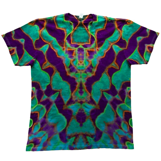 Large Tie-Dyed Tultex 290 Heavyweight T-Shirt