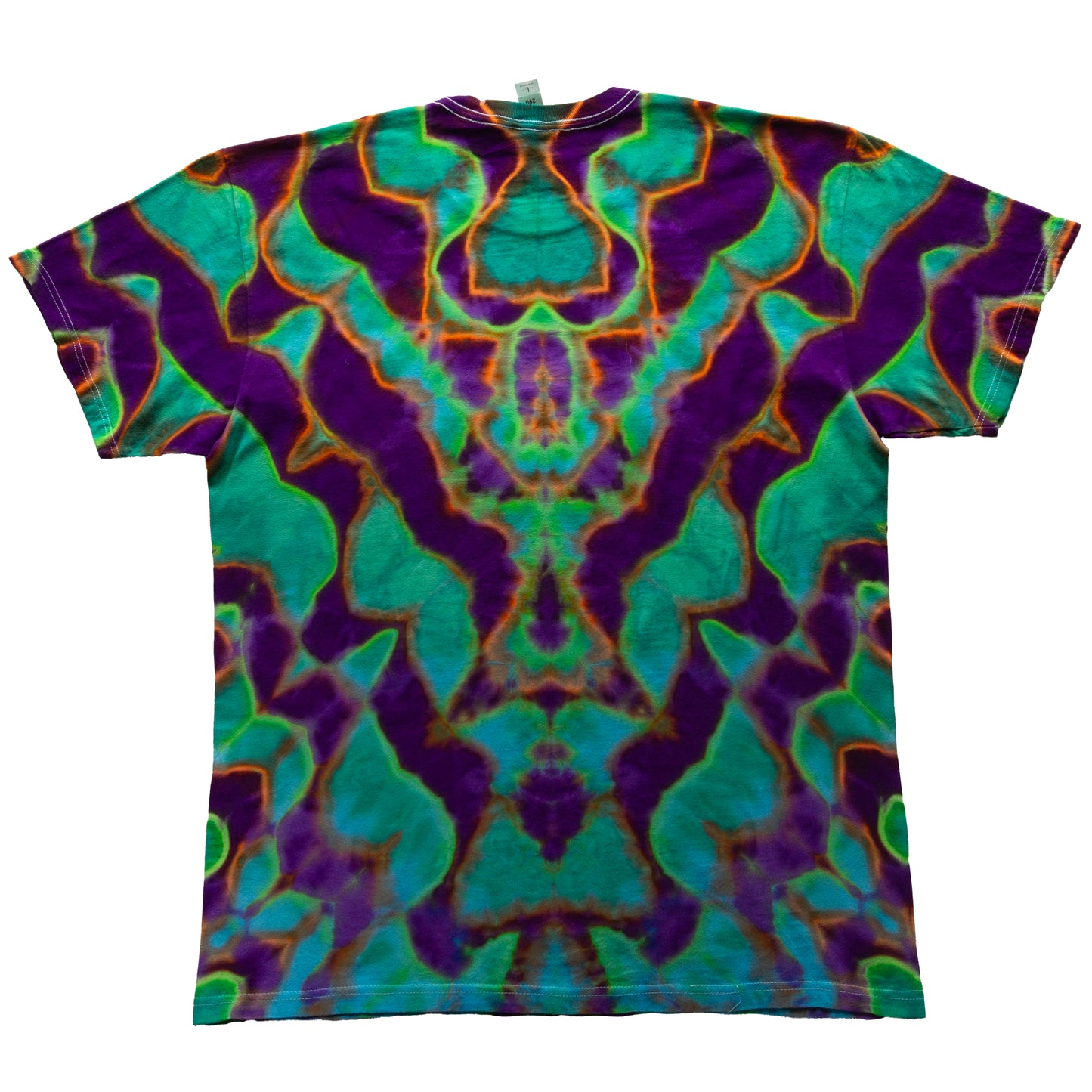 Large Tie-Dyed Tultex 290 Heavyweight T-Shirt