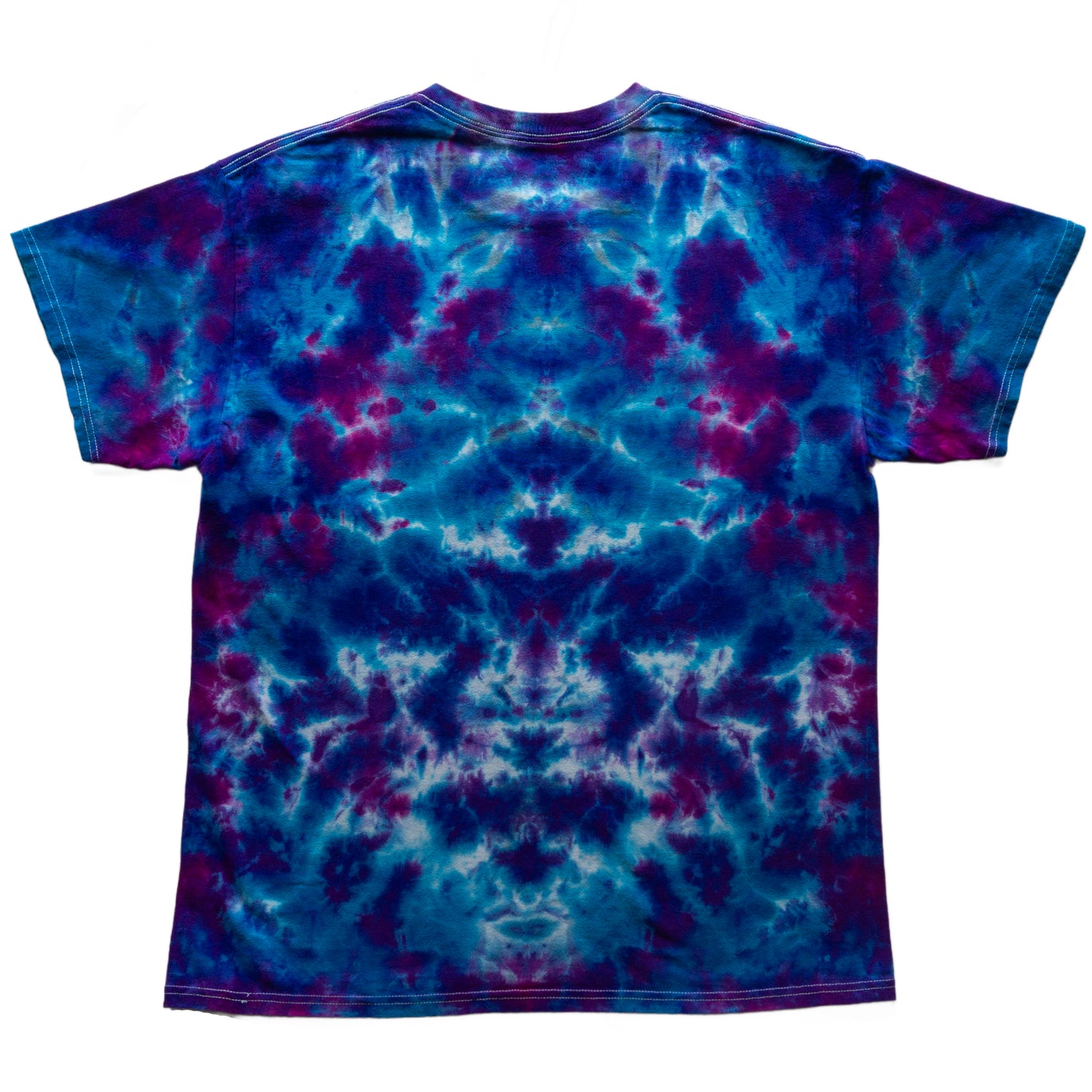 Large Tie-Dyed "Thank You" Skateboard Brand T-Shirt