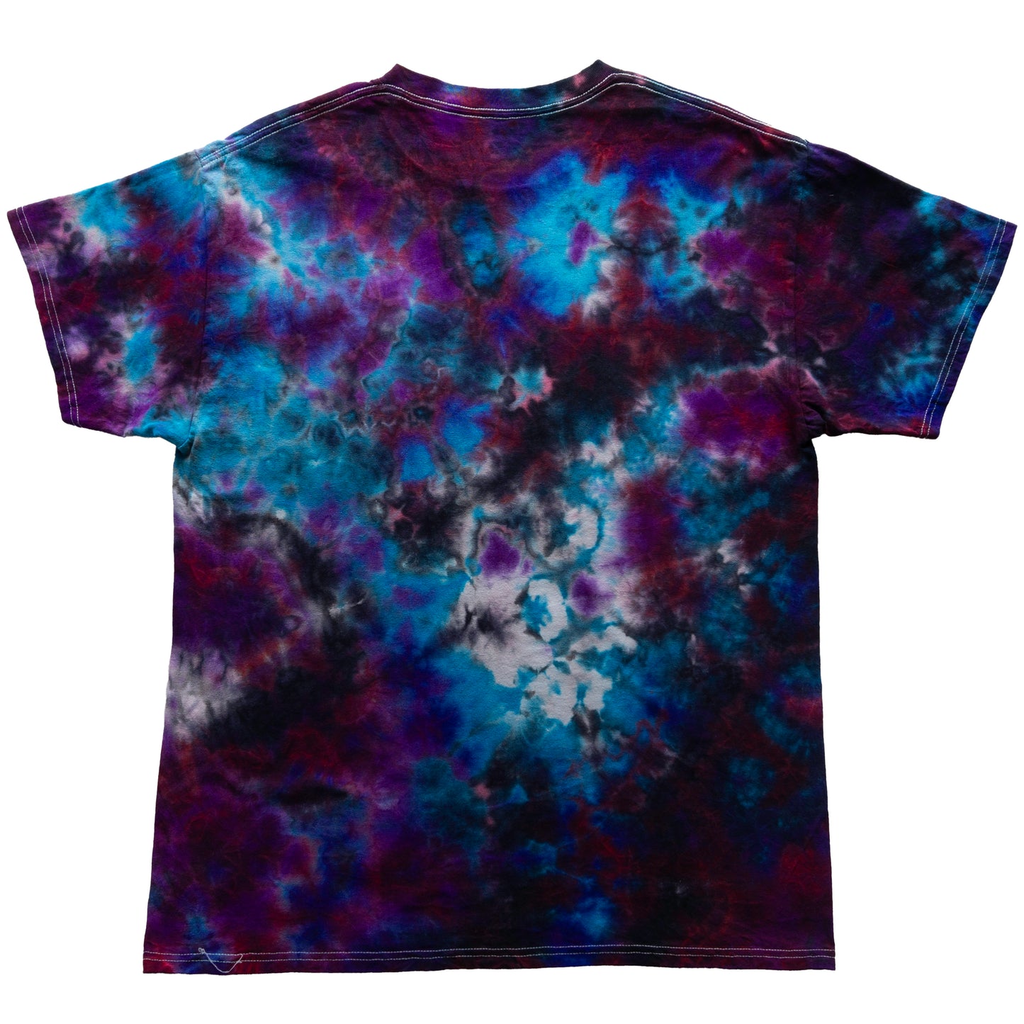 Large Tie-Dyed "Thank You" Skateboard Brand T-Shirt