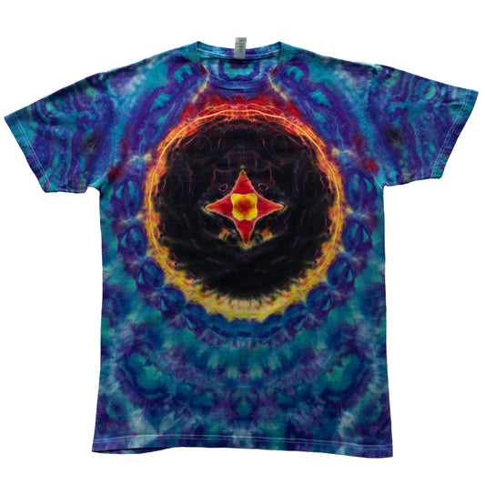 Medium Tie-Dyed Tultex 290 Heavyweight T-Shirt