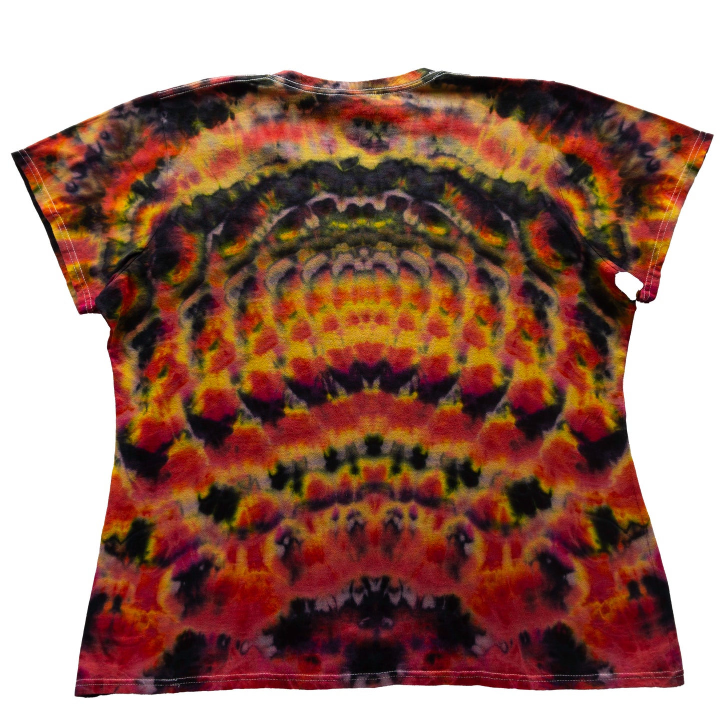 Ladies XXL Tie-Dyed Port and Company Core Cotton T-Shirt